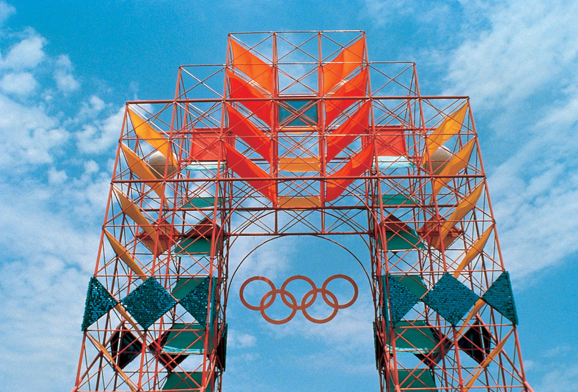 Olympics 1984 Identity, done by Deborah