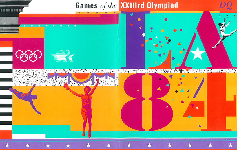 Sussman/Prejza designed the identity for the 1984 olympic games held in Los Angeles