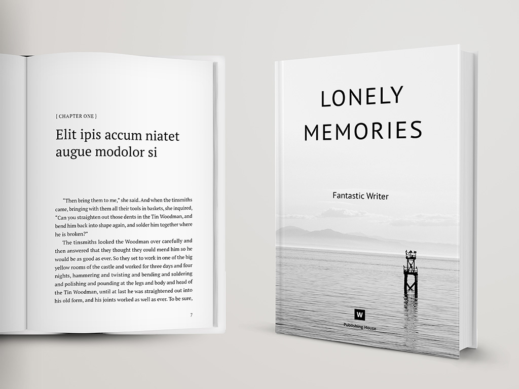 Novel and Poetry Book Template Themzy Templates